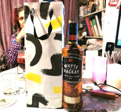 bottle of whisky from Michael