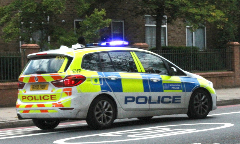 speeding
                                  police car