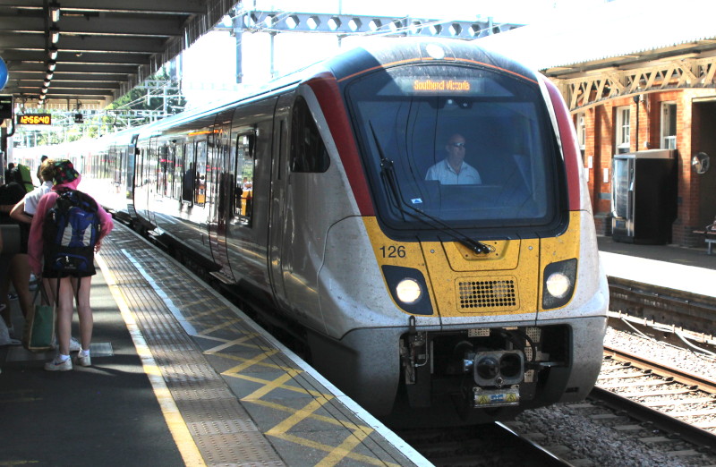 My train to
                                  Southend Victoria