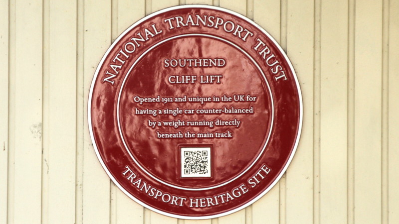 Red historic
                                  plaque