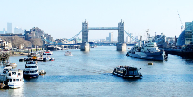 View from London
                              Bridge