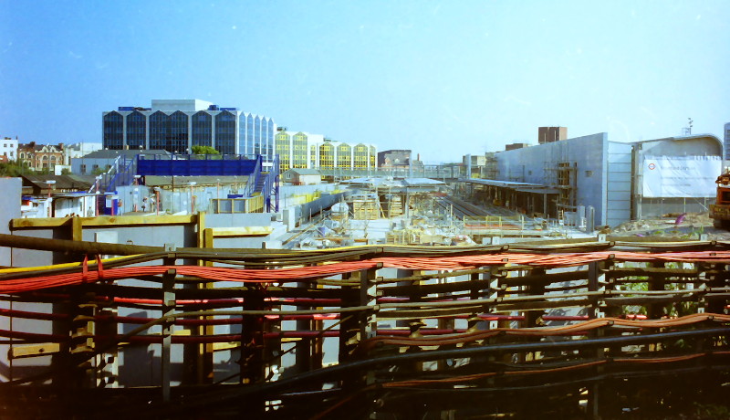 view of new
                              Jubilee Line terminus at Stratford