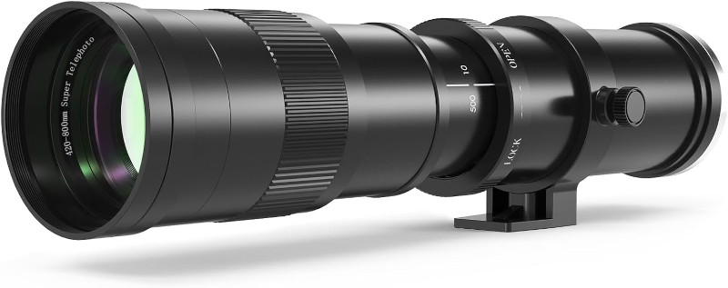 800mm zoom lens