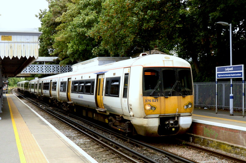 class 376 train
                                                  at Ladywell