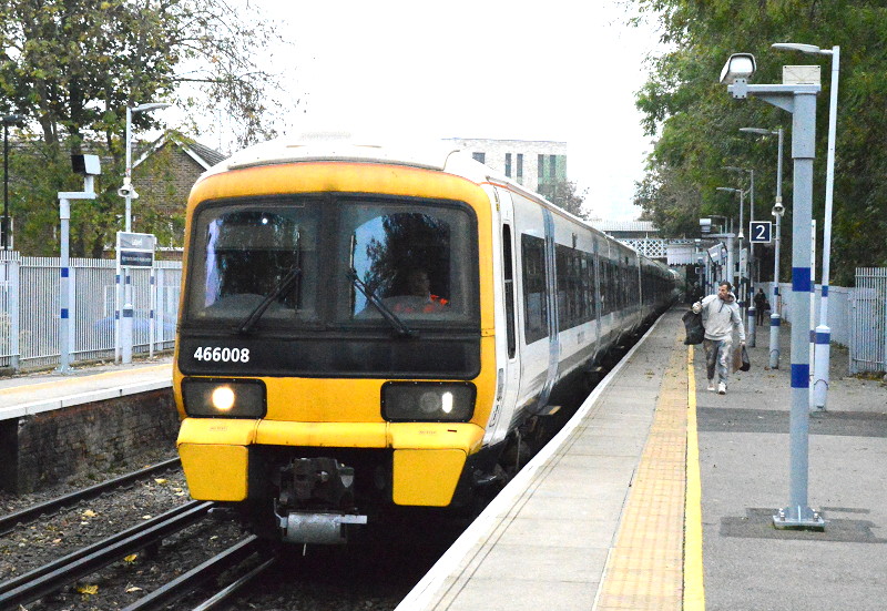 My train at
                                                Ladywell