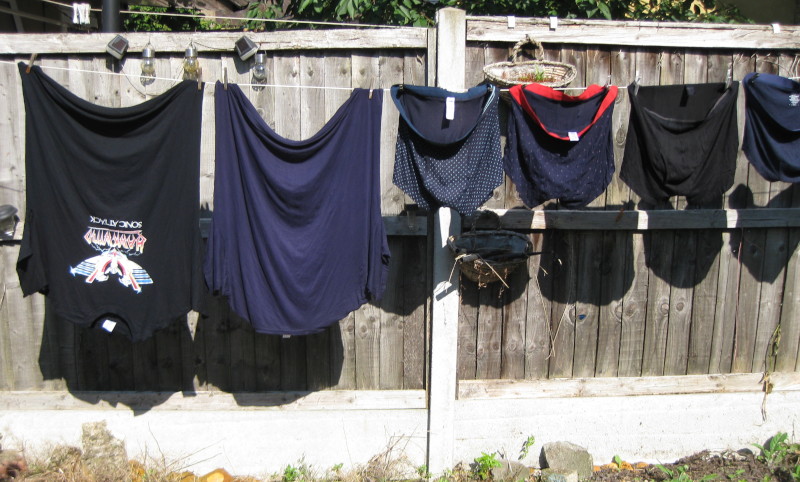 drying washing