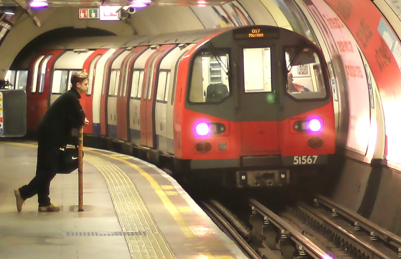 Northern line
                                                train