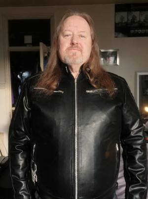 new leather jacket