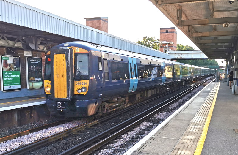 seen at Petts
                                                  Wood station