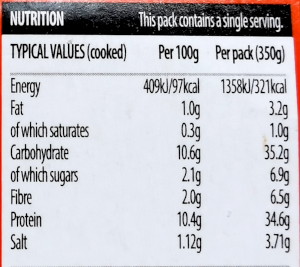 nutrition info