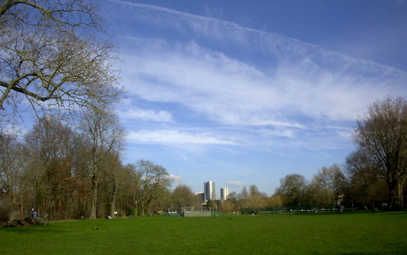 sun and blue sky