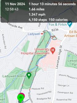 just 1.6 miles