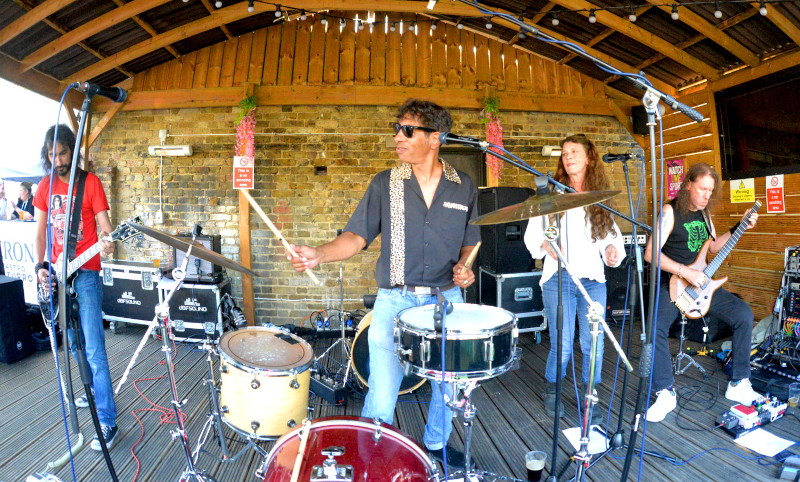 The
                                      Vince Lightning band