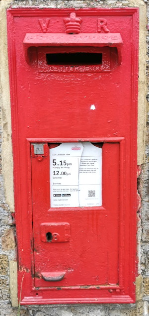 Victorian post box