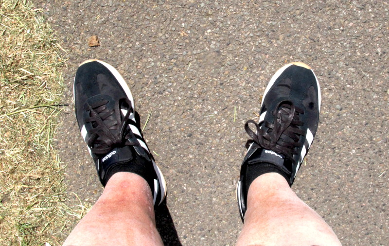 my
                                            new Adidas trainers