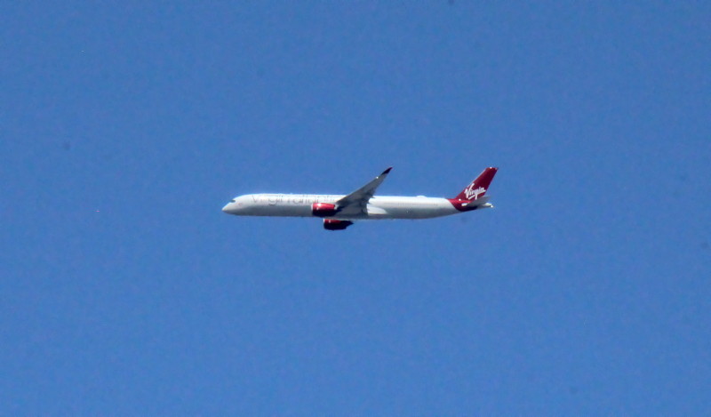 Virgin
                                      Atlantic plane