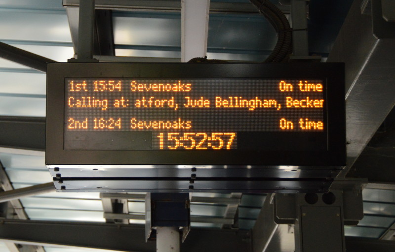 Customer information
                                          sign