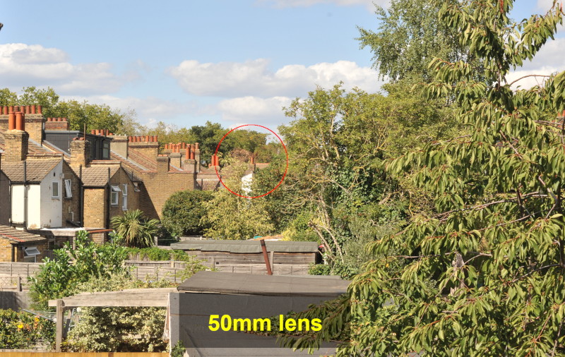 50mm
                                          non zoom lens