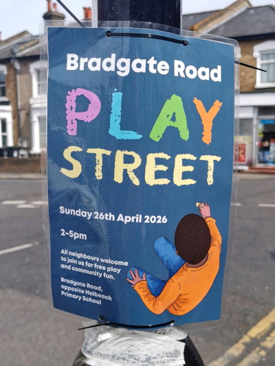 silly place for a play road