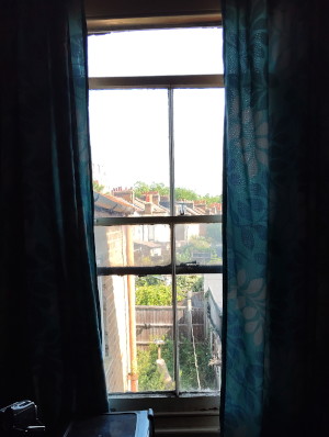 back bedoom window